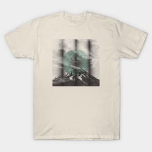 Cloudy Mountain Scrolls T-Shirt